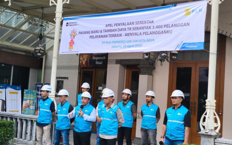 Komitmen Layanan Prima, PLN UID Jakarta Raya Layani 3.400 Pelanggan Secara Serentak