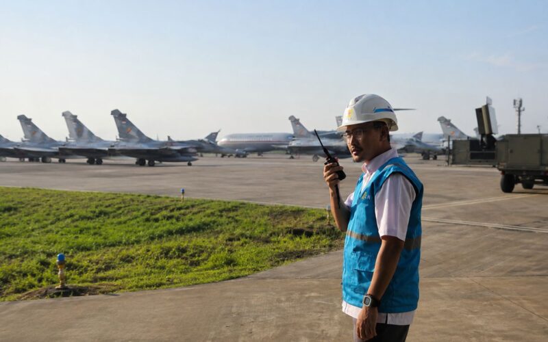 Listrik Andal PLN Kawal Penyerahan Pesawat Rafale di Bandara Halim