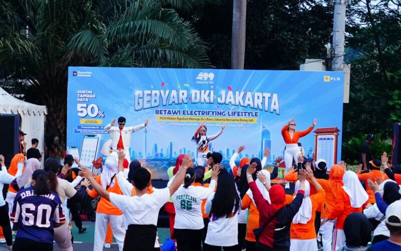 Ribuan Warga Padati CFD PLN Gebyar 499 DKI Jakarta, Manfaatkan Promo Tambah Daya dan Layanan PLN Mobile