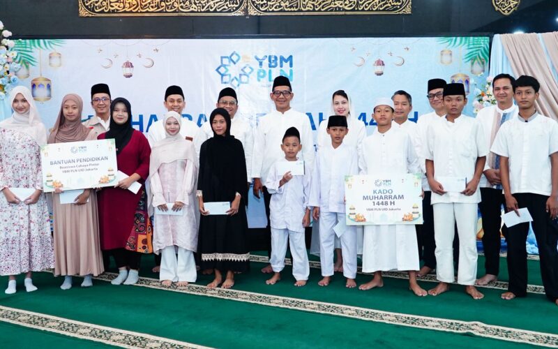 Muharram Berkah 1448 H, YBM PLN UID Jakarta Raya Salurkan Bantuan untuk 1.200 Generasi Penerus Bangsa