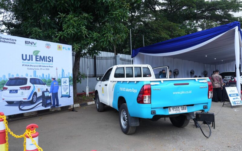 57 Kendaraan Dinas Lulus Uji Emisi, PLN UID Jakarta Raya Perkuat Operasional Ramah Lingkungan