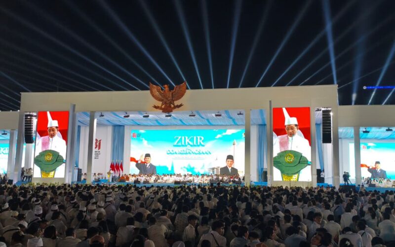 Tanpa Kedip, PLN Jaga Keandalan Listrik Zikir dan Doa Kebangsaan di Monas Berjalan Sukses