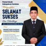 Pemkab Sambas Ucapkan Selamat Dan Sukses Kepada Sekda Kabupaten Sambas