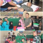 Sambut HUT Ke-81 TNI, Kodim 1206/Psb Gelar Bakti Sosial Kesehatan Donor Darah