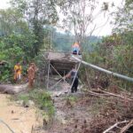 Tak Main-Main! Kapolsek Sengah Temila Pimpin Penertiban PETI di Dusun Rorongan