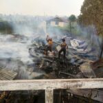 Kebakaran Rumah Terapung di Jongkong, Polisi Masih Dalami Penyebab Api