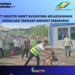 PTPN Group melalui PT Industri Karet Nusantara Perkuat Kesiapsiagaan Tanggap Darurat Kebakaran