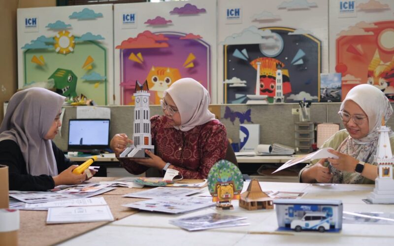 Merajut Asa Lewat Lembaran Kertas Ichinogami: Kisah Pemberdayaan Perempuan Bersama Hub UMK PLN