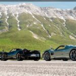 Tiga Generasi Pagani Roadster Menaklukkan Jalan Italia