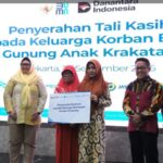 PERURI Salurkan Tali Asih untuk Keluarga Jurnalis dan Awak Kapal Korban Arupadhatu