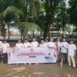 Gelar Gerakan ASRI, Partai Gerindra Kalbar Kerja Bakti Massal di Kantor DPD