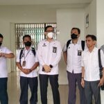 Sidang Lapangan Kasus Dugaan Penyimpangan Dana Hibah Yayasan Mujahidin, Hakim PN Pontianak Tinjau Titik Sampel Bangunan