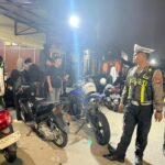Cegah Balap Liar dan Knalpot Brong, Satlantas Polresta Pontianak Tilang 16 Pelanggar