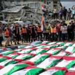 105 Jenazah Warga Palestina yang Dievakuasi dari Reruntuhan Gaza Dimakamkan