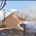 Kebakaran Hanguskan Lima Hektare Savana Pulau Kenawa Sumbawa Barat