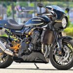Kawasaki Z900RS CAFE Makin Sporty dengan Deretan Part Billet BABY FACE